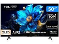 Smart TV 50" TCL 4K UHD QLED 5