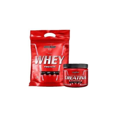 Kit Nutri Whey 900g Chocolate Refil + Creatina 150g