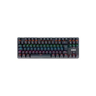 Teclado Mecanico Mancer Shade MK3, Rainbow, Switch Huano Vermelho