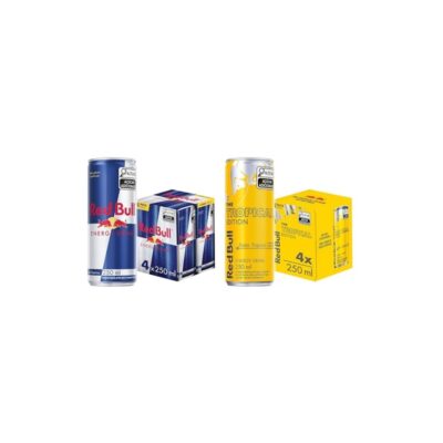 Kit Red Bull Energético Pack 8Un Regular + 4Un Original + 4Un Tropical