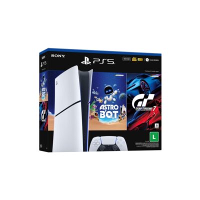 PlayStation®5 Slim Pacote ASTRO BOT e Gran Turismo 7