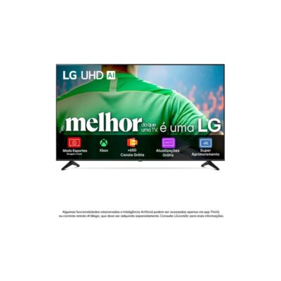 Smart TV LG UHD AI UA75 55 polegadas HDR10 Pro