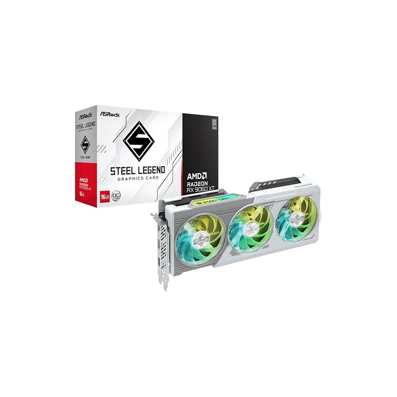 RX 9060 XT ASROCK Steel Legend OC, 16GB