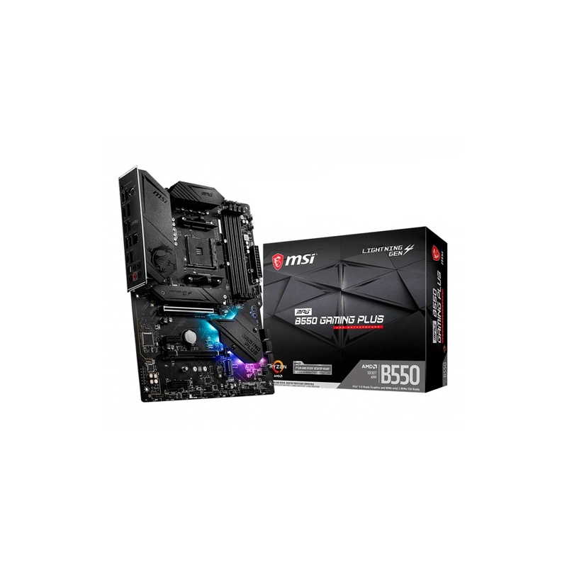 Placa-Mãe MSI MPG B550 Gaming Plus, AMD AM4, ATX, DDR4