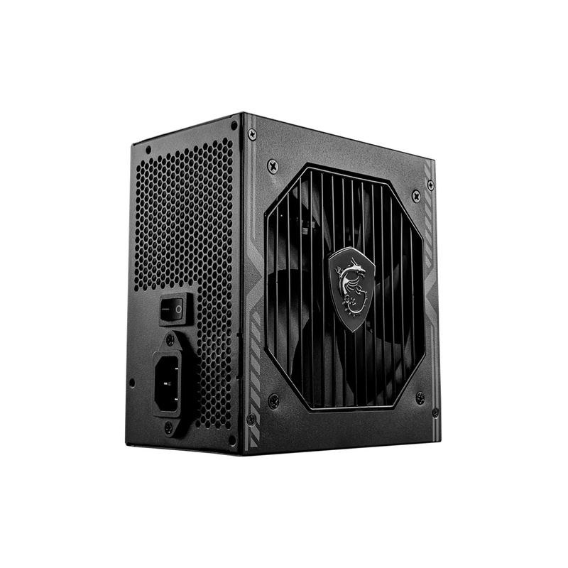 Fonte MSI MAG A650BN, 650W, 80 Plus Bronze, PFC Ativo