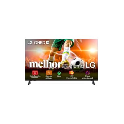 Smart TV 4K 50" LG QNED Google Cast,  Alexa,  Controle Smart Magic