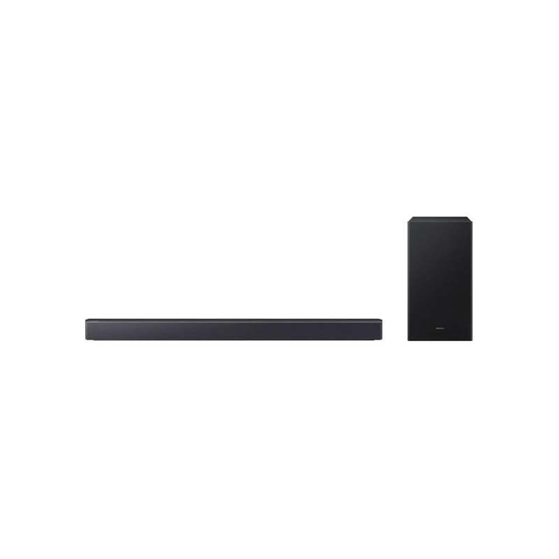 Soundbar Samsung 2.1 canais Bluetooth, Subwoofer Dolby Audio