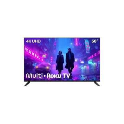 Smart TV 50" Roku Multi 4K Alexa e Google Home