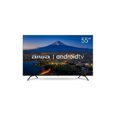 Smart TV AIWA 55” Android 4K Borda Ultrafina Dolby Vision&Atmos