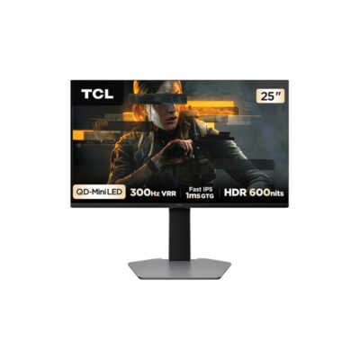 Monitor Gamer TCL 25 Polegadas QLED  Full HD G64 300Hz 1ms