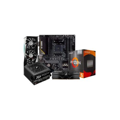 Kit Upgrade Ryzen 5 5600GT, A520M-PLUS II RAM 8GB DDR4, RX 7600 8G, Fonte 500W