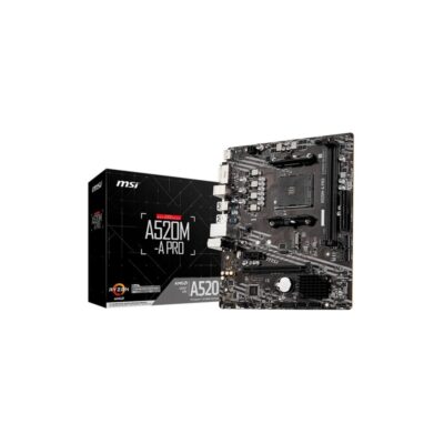 Placa-Mãe MSI A520M-A PRO, AMD AM4