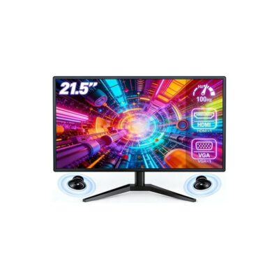 Monitor 21,5 Polegadas, Alto-falantes Integrados, Full HD 1920x1080, 100 Hz