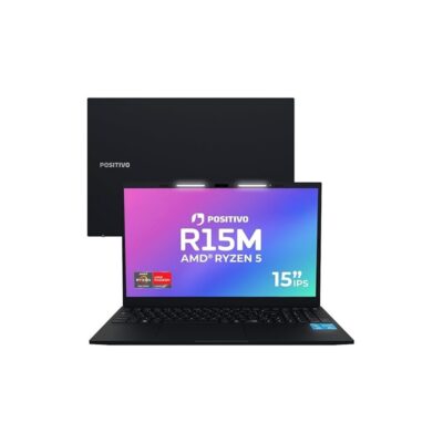 Notebook Positivo Vision R15M AMD Ryzen 5-5625U 8GB RAM 256GB