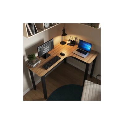 Mesa em L Orgânica Curva 120cm