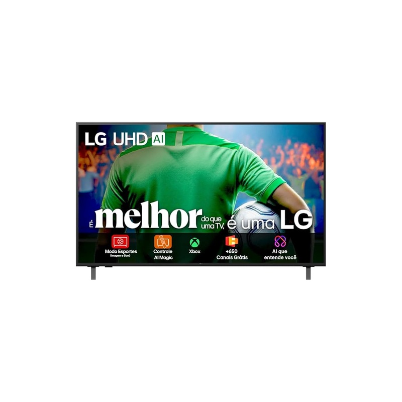 Smart TV 4K 50" LG UHD Google Cast Alexa