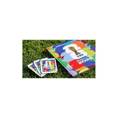 Kit Álbum de Figurinhas Brochura Copa do Mundo FIFA 2026
