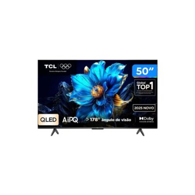 Smart TV 50" TCL 4K UHD QLED 5